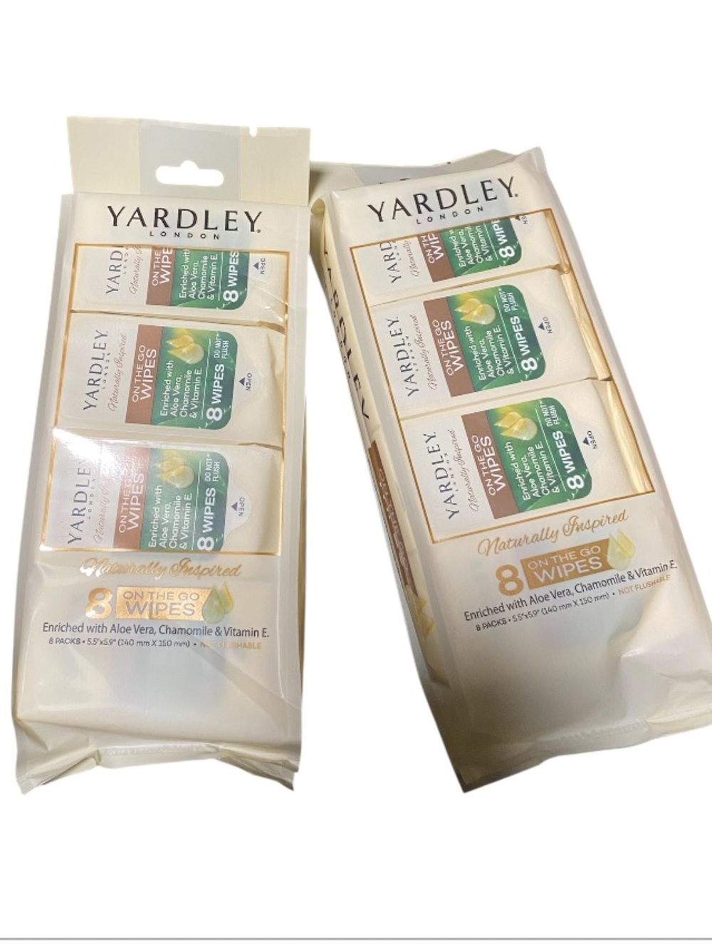 Naturally Inspired On-The-Go Bath & Body Wipes